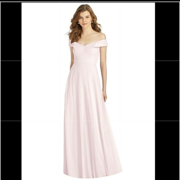 dessy blush bridesmaid dresses